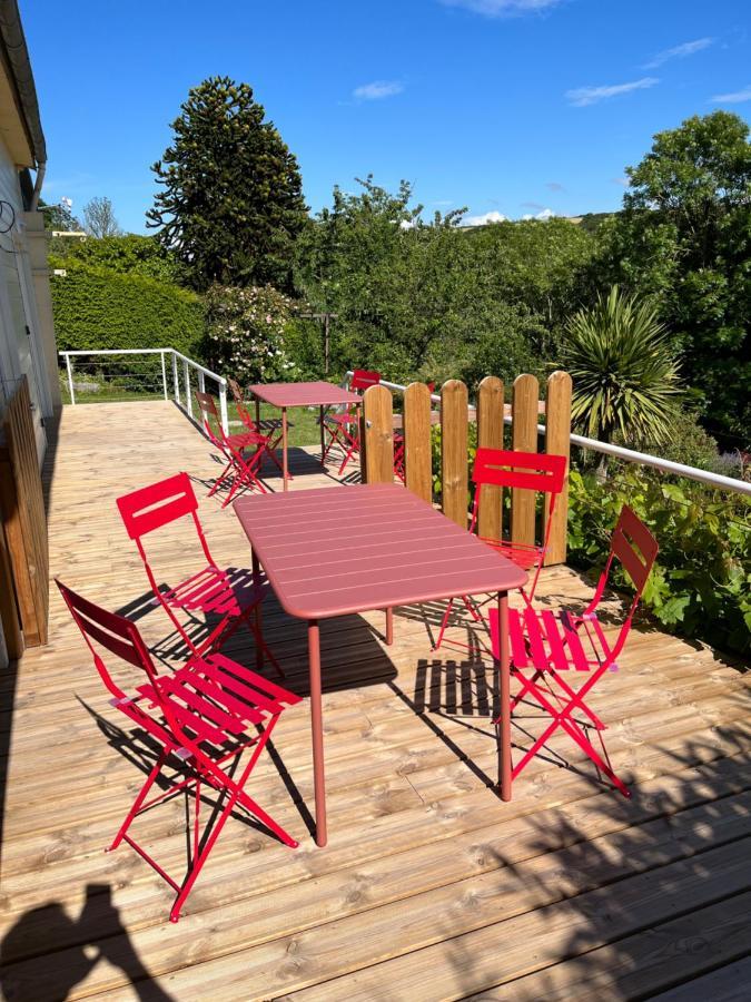 Villa L'Amont Et L'Aval Étretat Esterno foto